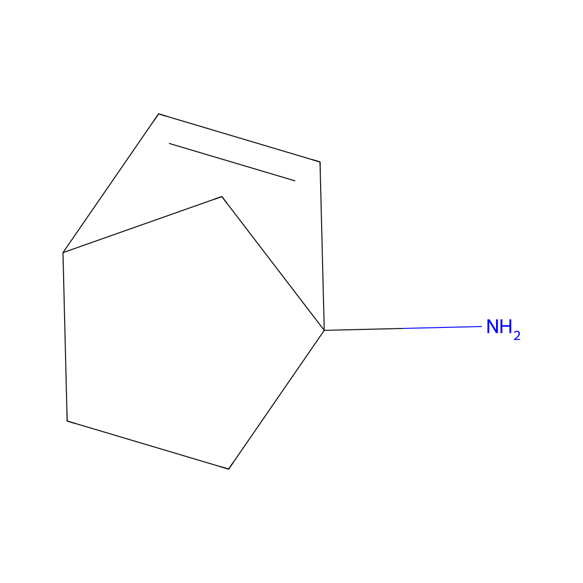 Bicyclo[2.2.1]hept-2-en-1-amine molecular structure, CAS 803611-98-5