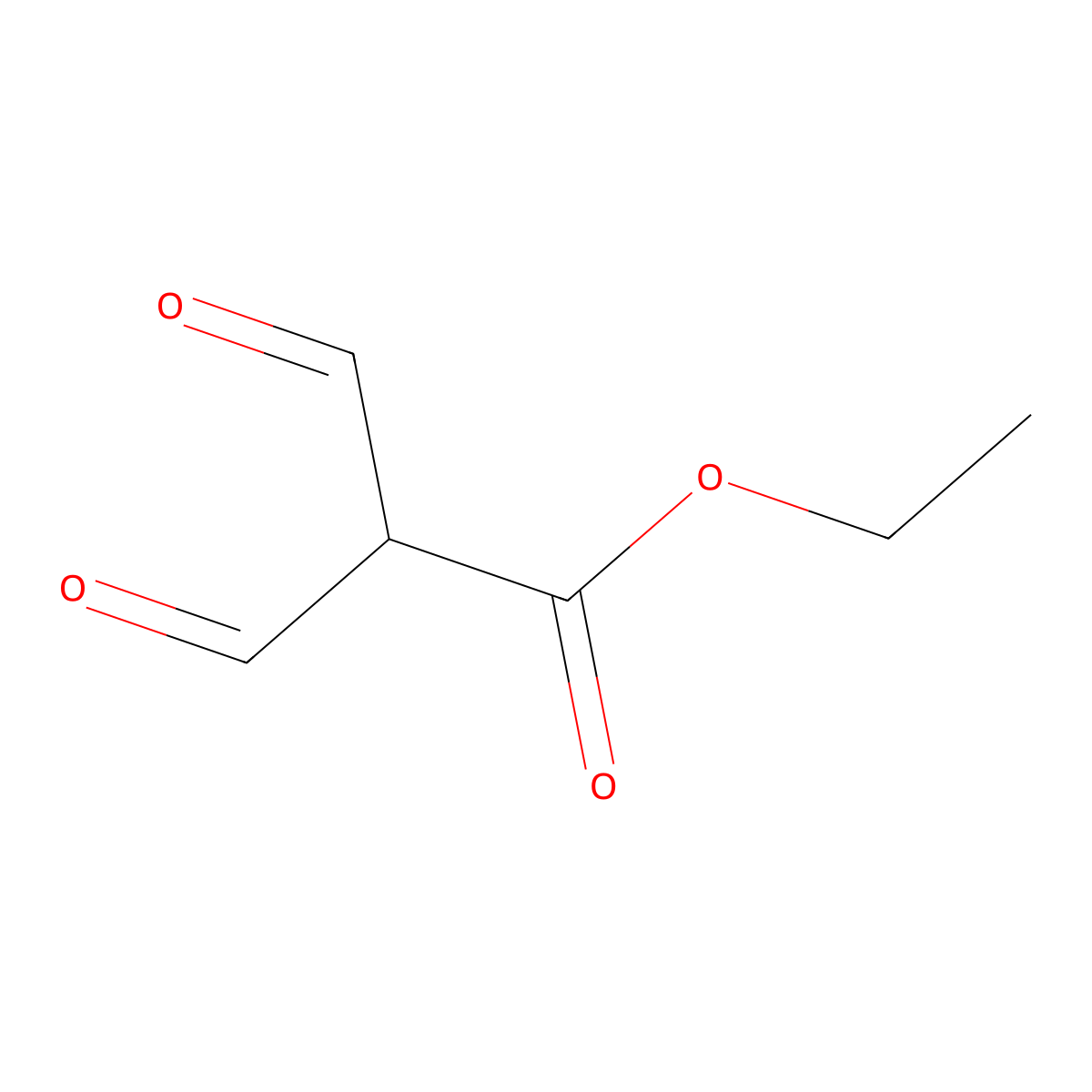 Ethyl 2-formyl-3-oxopropanoate molecular structure, CAS 80370-42-9