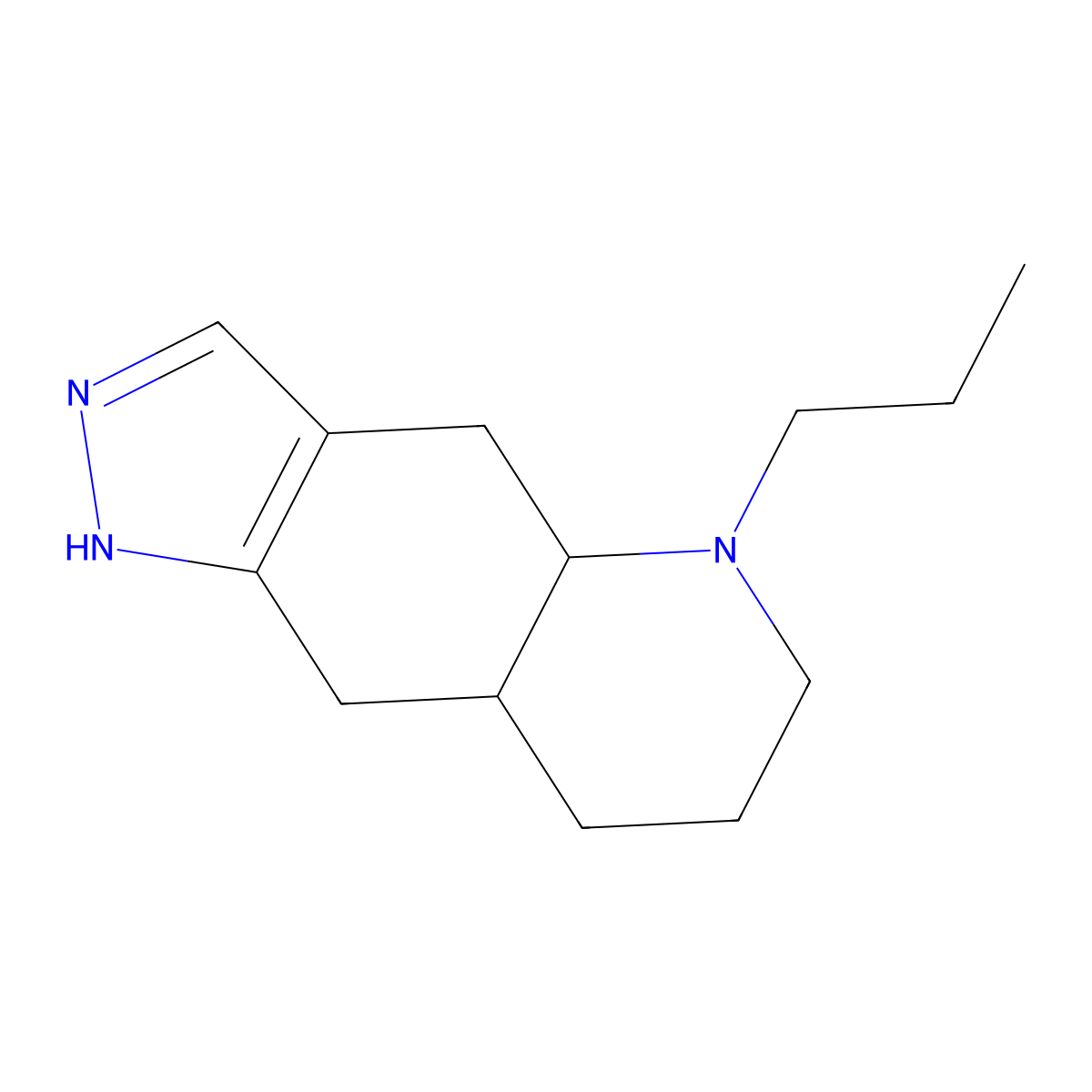 Quinpirole molecular structure, CAS 80373-22-4
