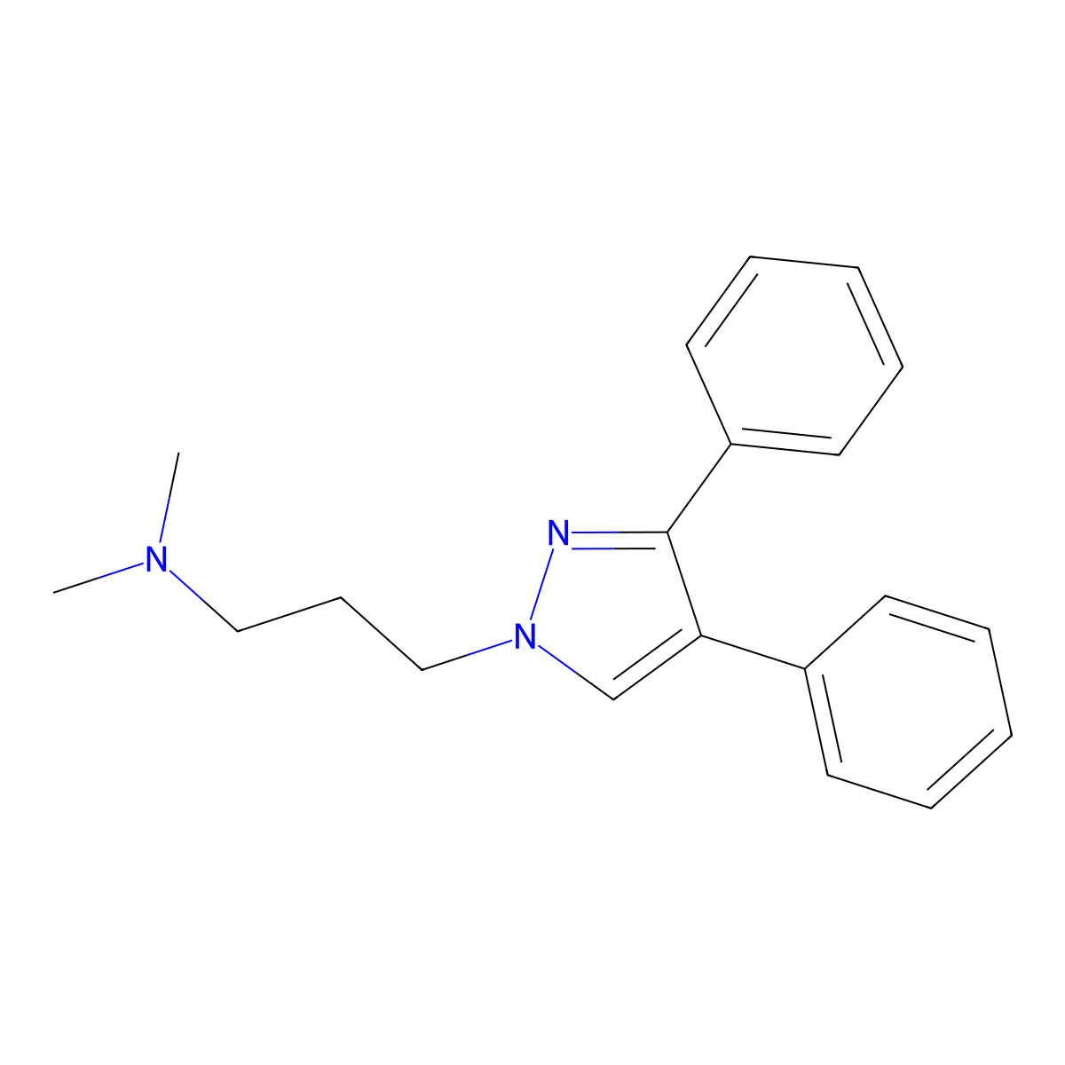 Fezolamine molecular structure, CAS 80410-36-2