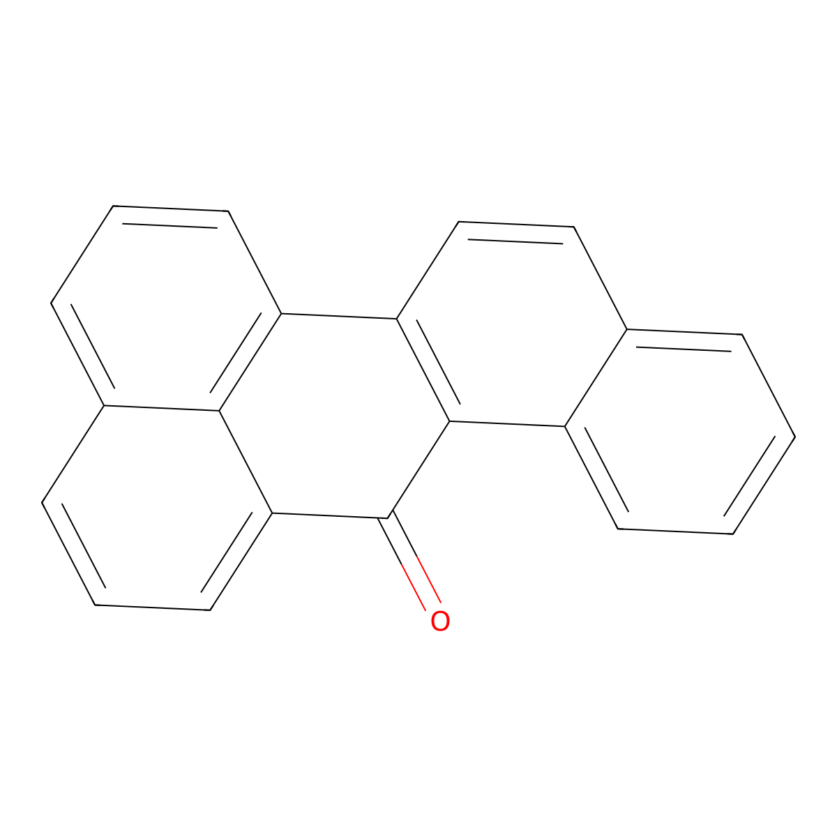 7H-Dibenz(de,j)anthracen-7-one molecular structure, CAS 80440-44-4