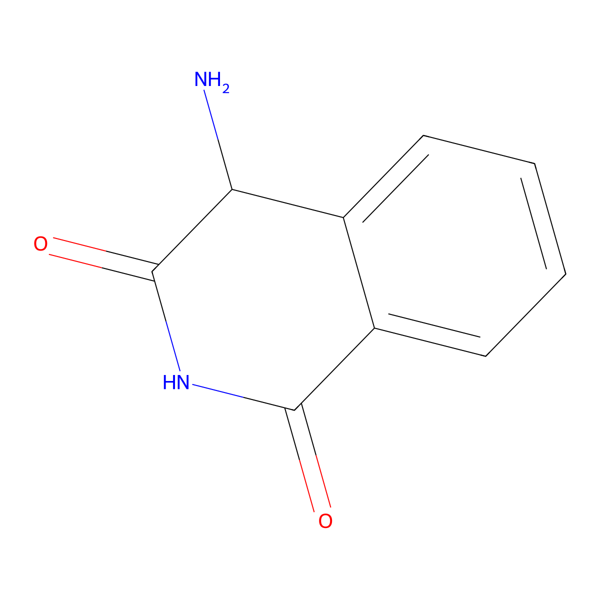 4-Aminoisoquinoline-1,3(2H,4H)-dione molecular structure, CAS 804430-99-7