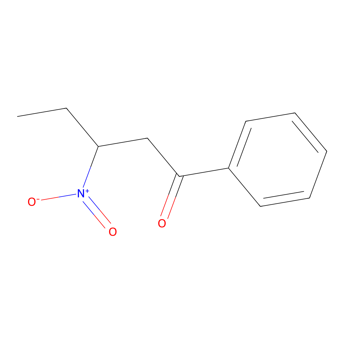 3-Nitrovalerophenone molecular structure, CAS 80460-02-2