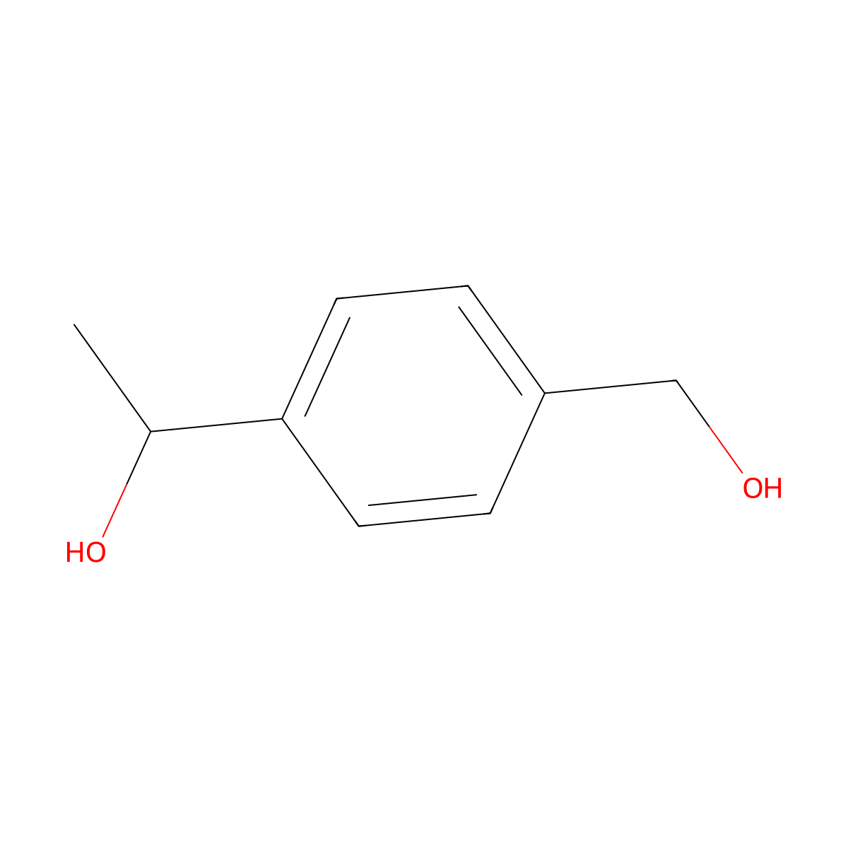 alpha-Methyl-1,4-benzenedimethanol molecular structure, CAS 80463-22-5