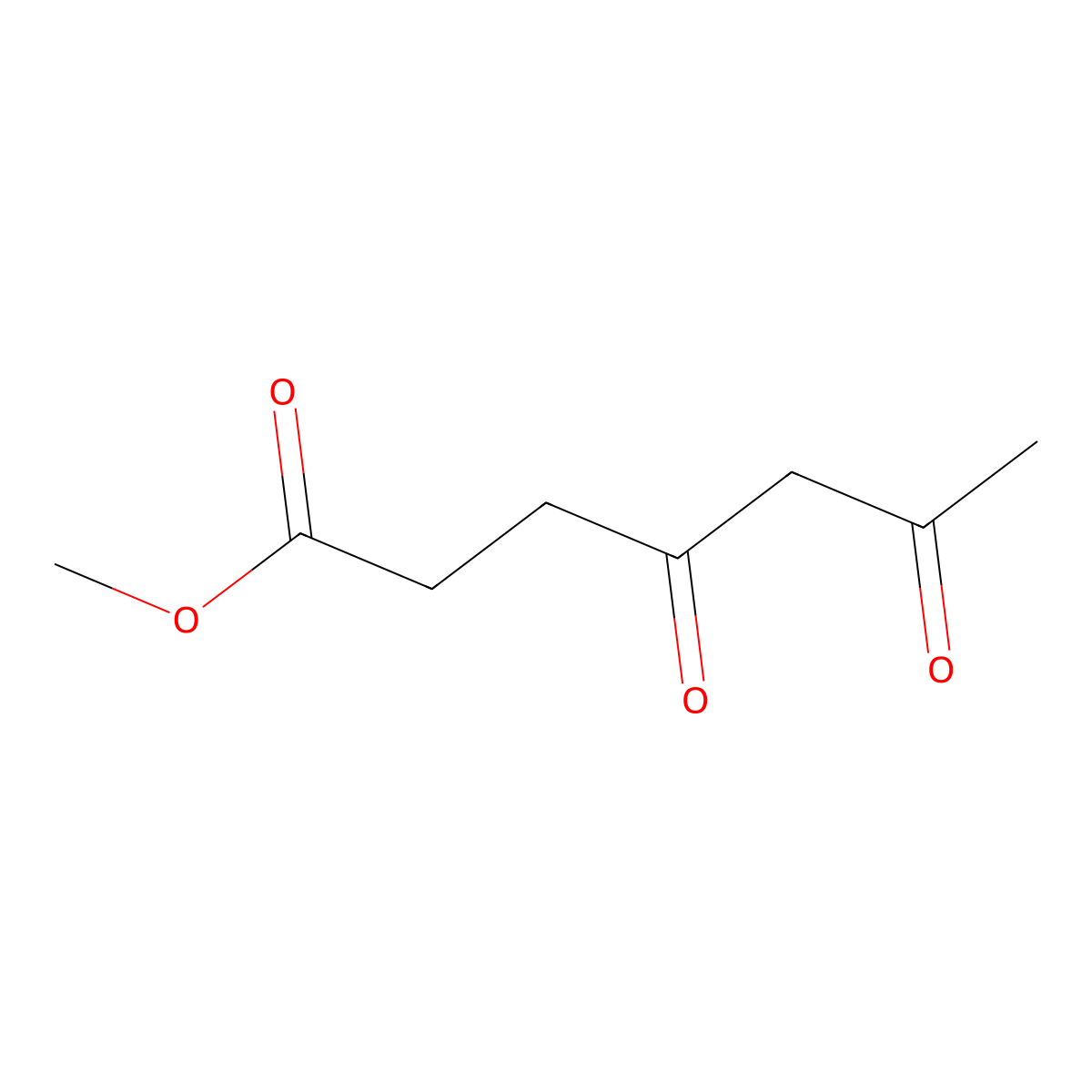 Methyl 4,6-dioxoheptanoate molecular structure, CAS 80480-42-8