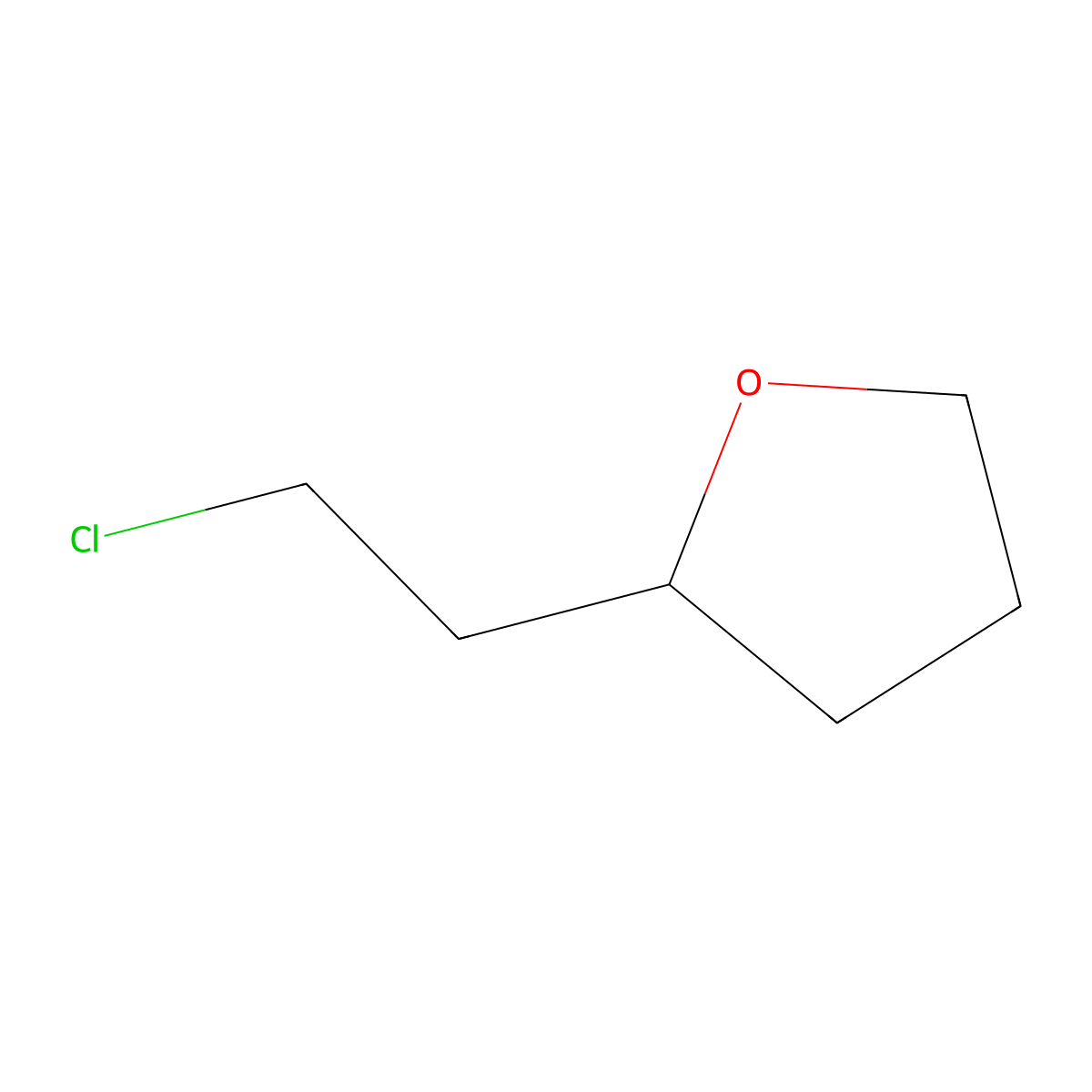 2-(2-Chloroethyl)oxolane molecular structure, CAS 80506-21-4