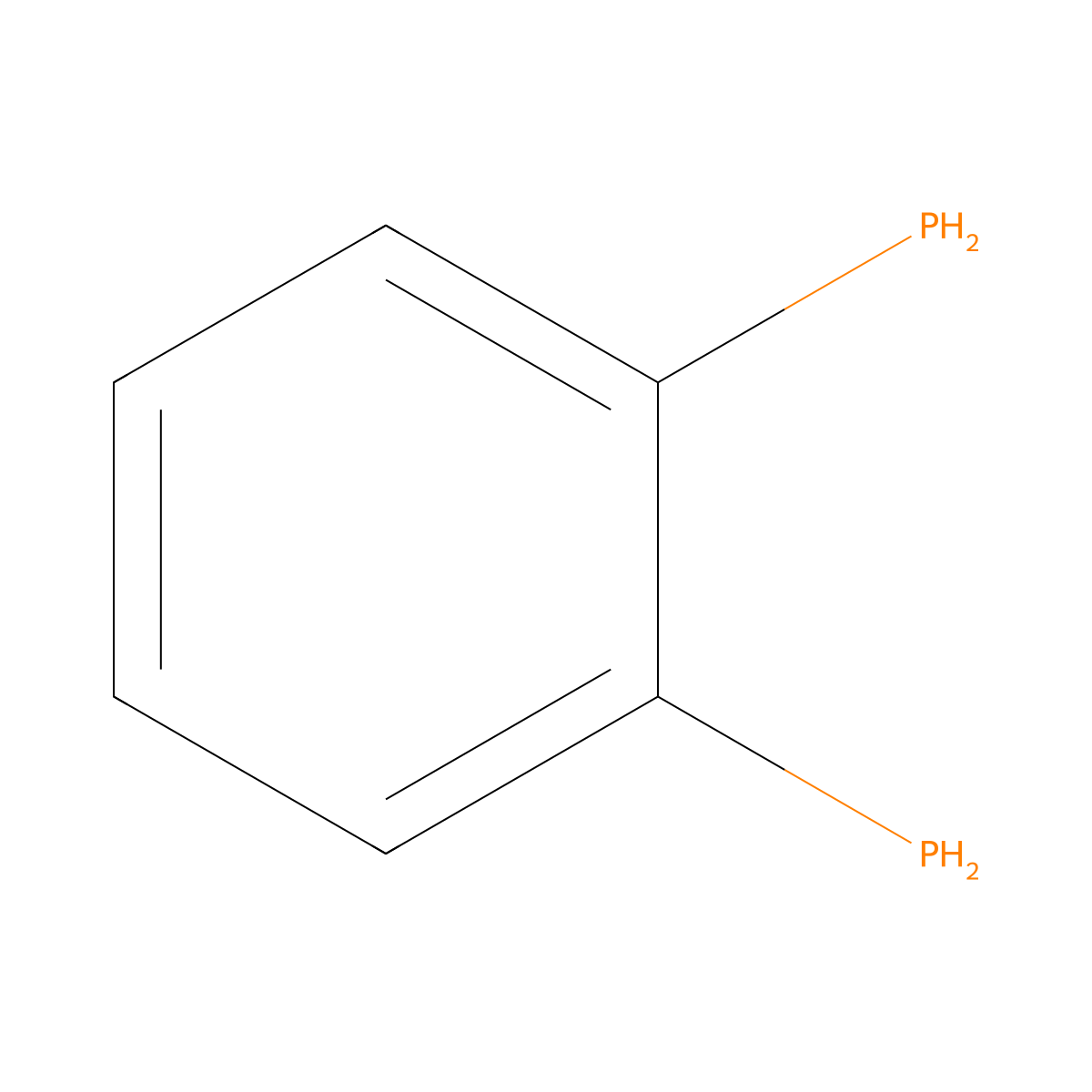 1,2-Bis(phosphino)benzene molecular structure, CAS 80510-04-9