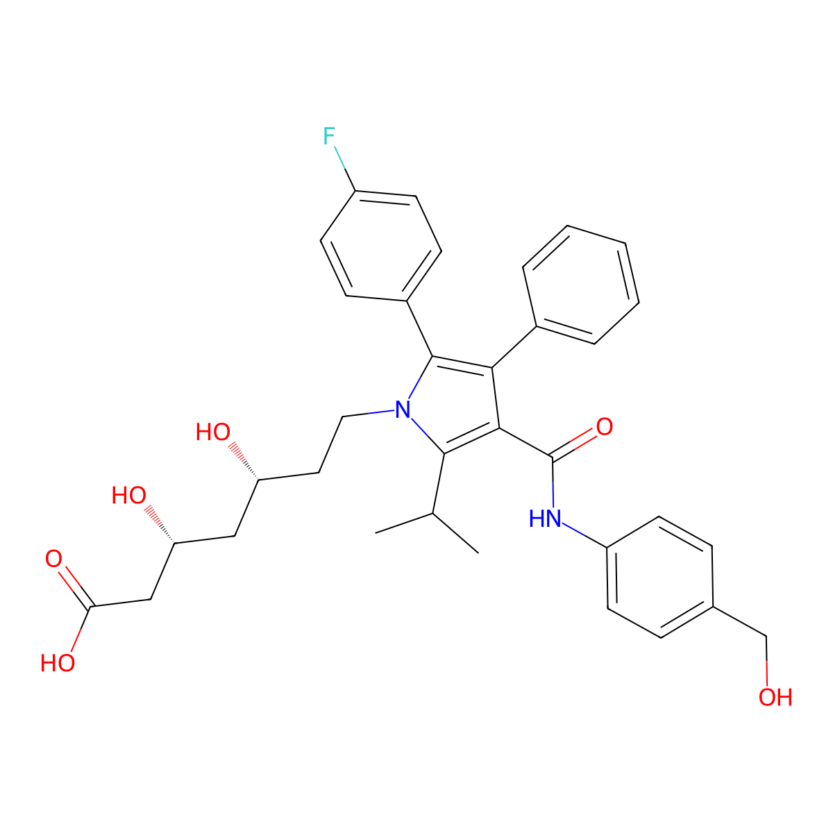 Bemfivastatin molecular structure, CAS 805241-79-6