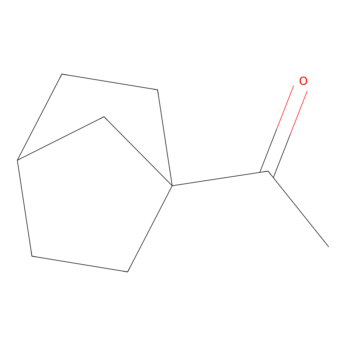 1-{Bicyclo[2.2.1]heptan-1-yl}ethan-1-one molecular structure, CAS 80606-49-1
