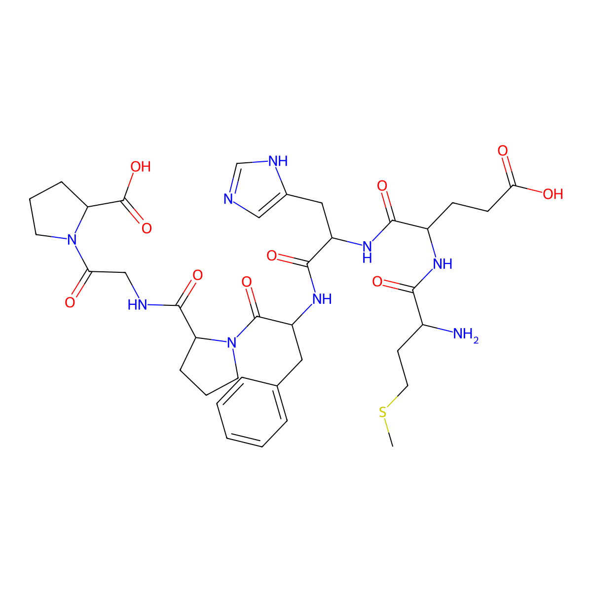 ACTH (4-7), Pro-Gly-Pro- molecular structure, CAS 80714-61-0
