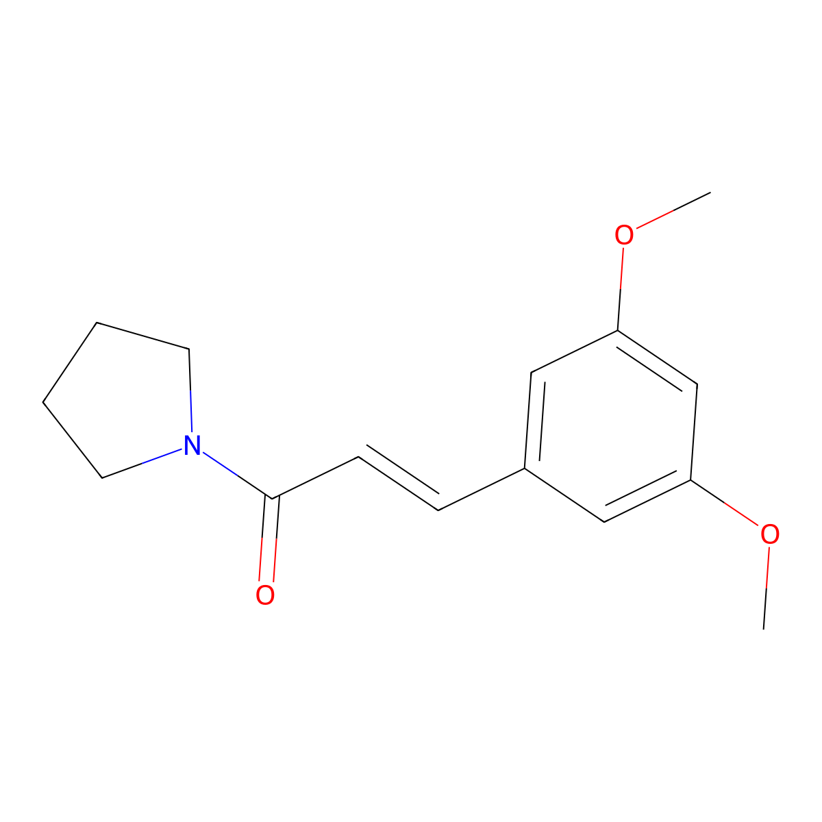 4'-Demethoxypiperlotine C molecular structure, CAS 807372-38-9
