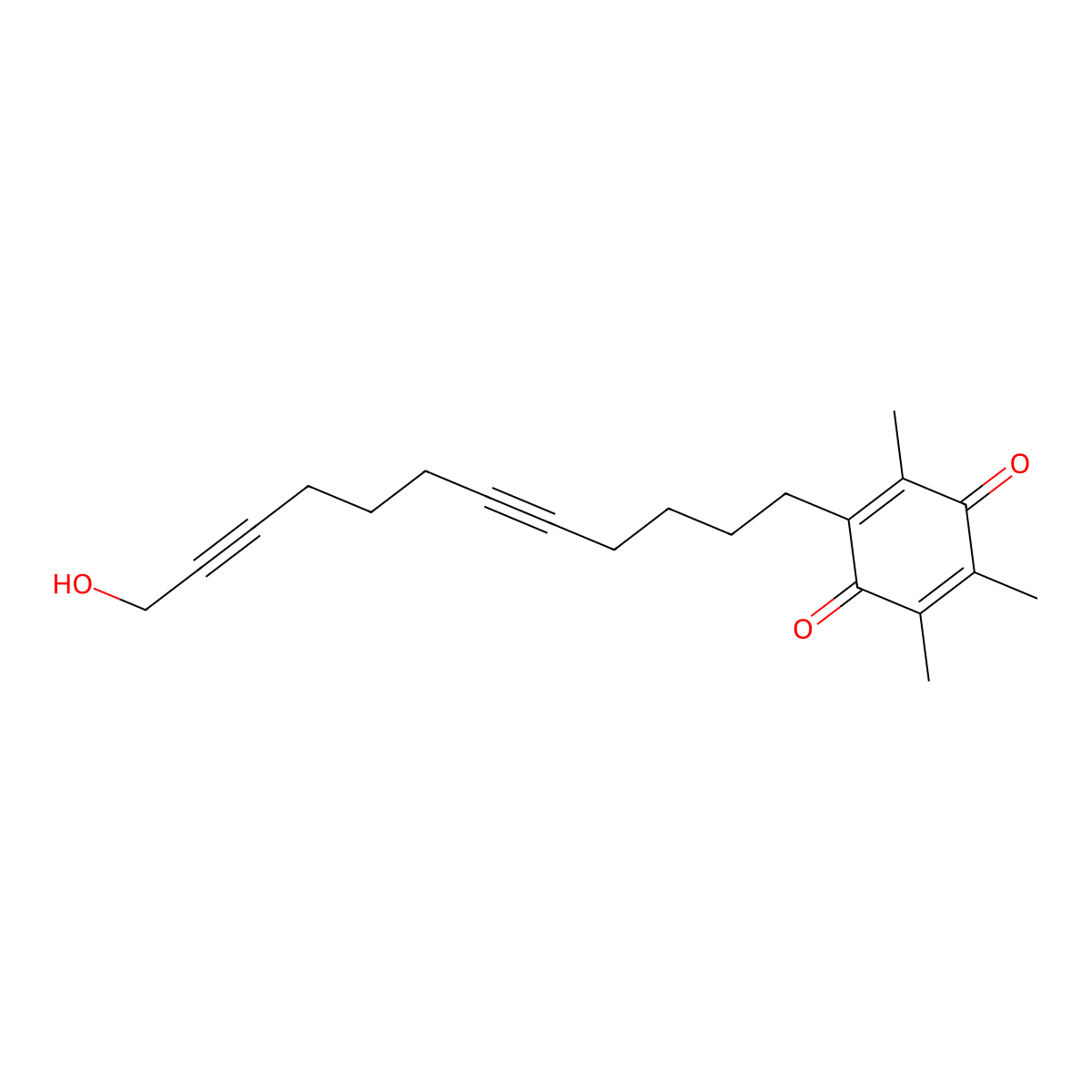 Docebenone molecular structure, CAS 80809-81-0