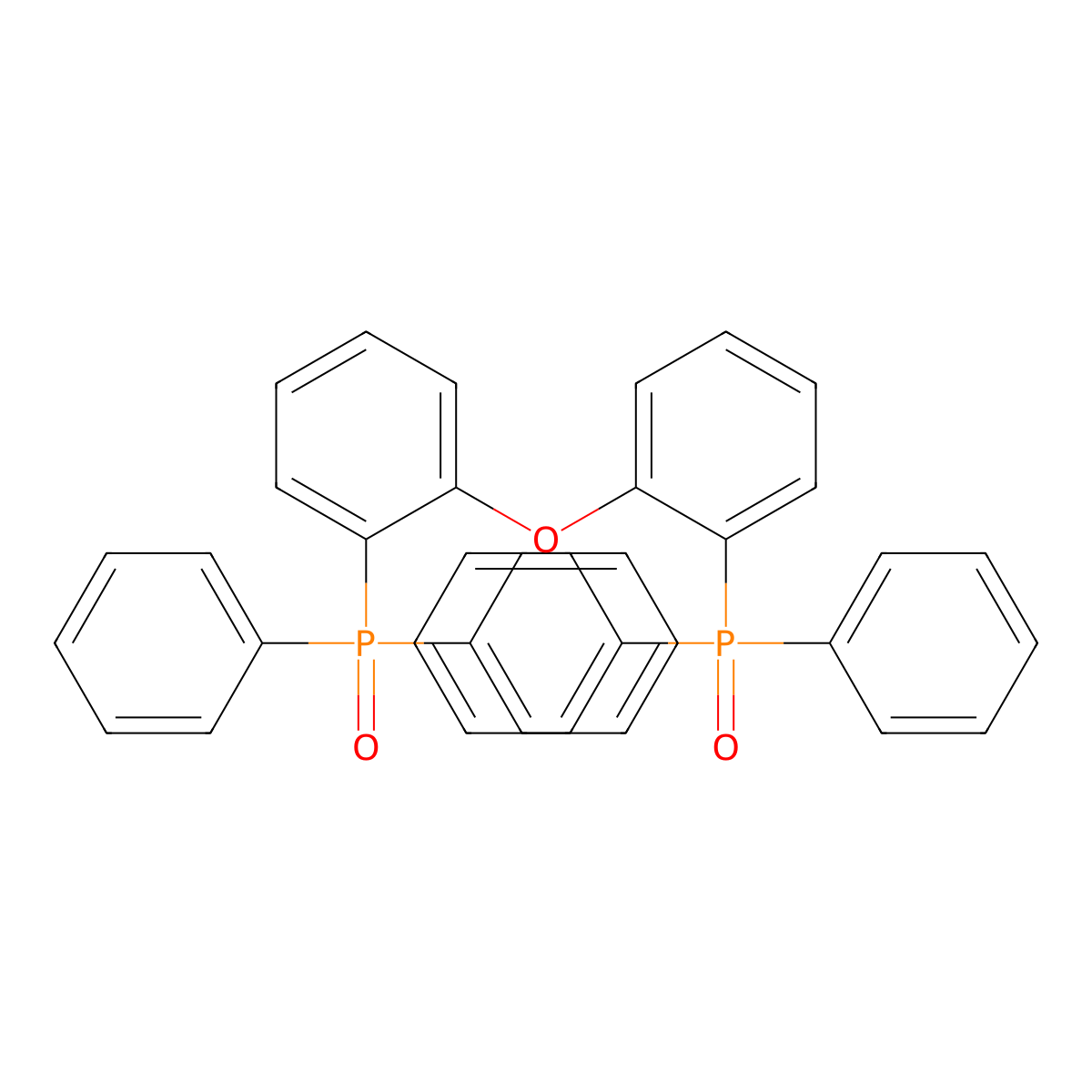 Bis[2-[(oxo)diphenylphosphino]phenyl] Ether molecular structure, CAS 808142-23-6