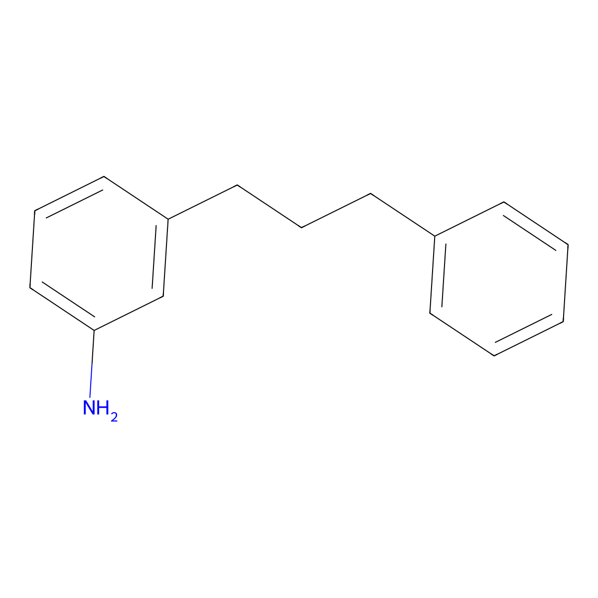 3-(3-Phenylpropyl)aniline molecular structure, CAS 80861-05-8