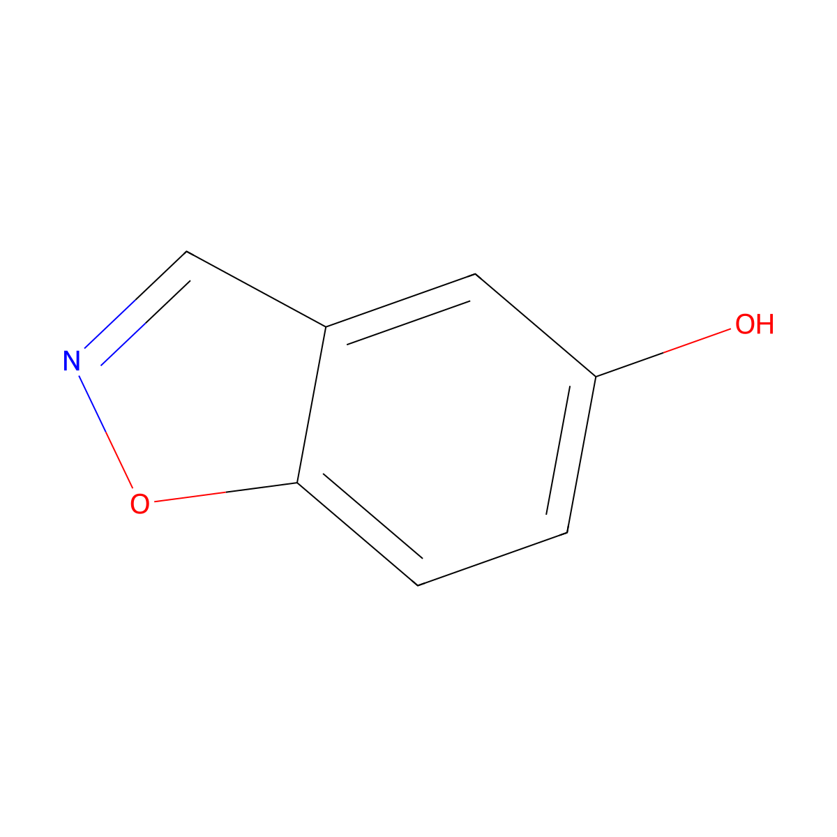 1,2-Benzoxazol-5-ol molecular structure, CAS 808755-45-5