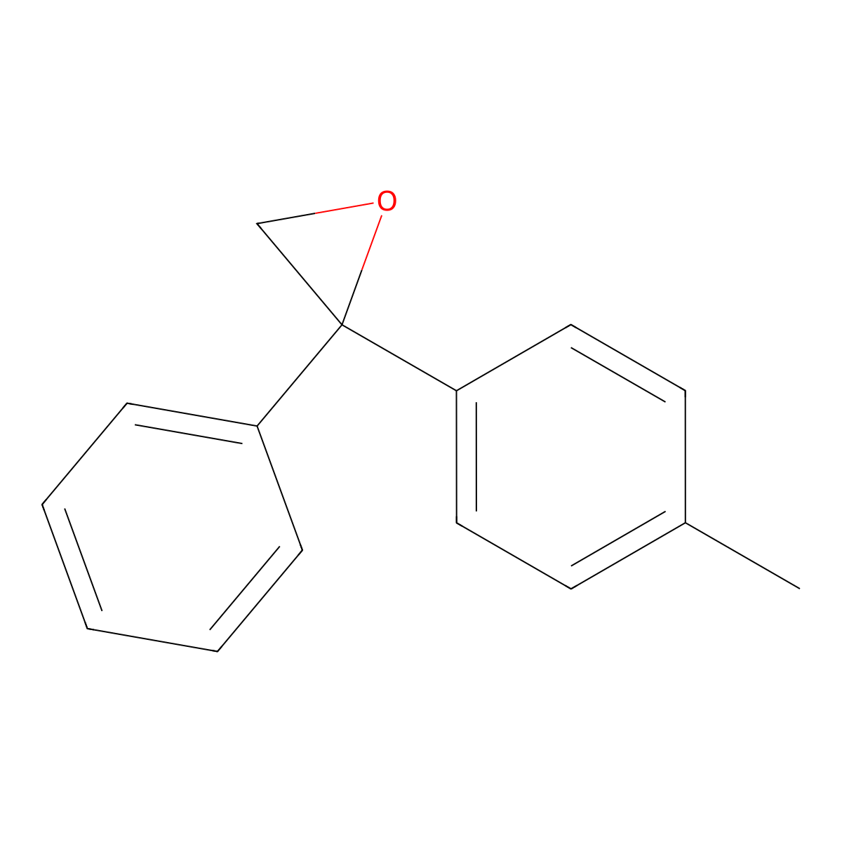 2-(4-Methylphenyl)-2-phenyloxirane molecular structure, CAS 80909-79-1