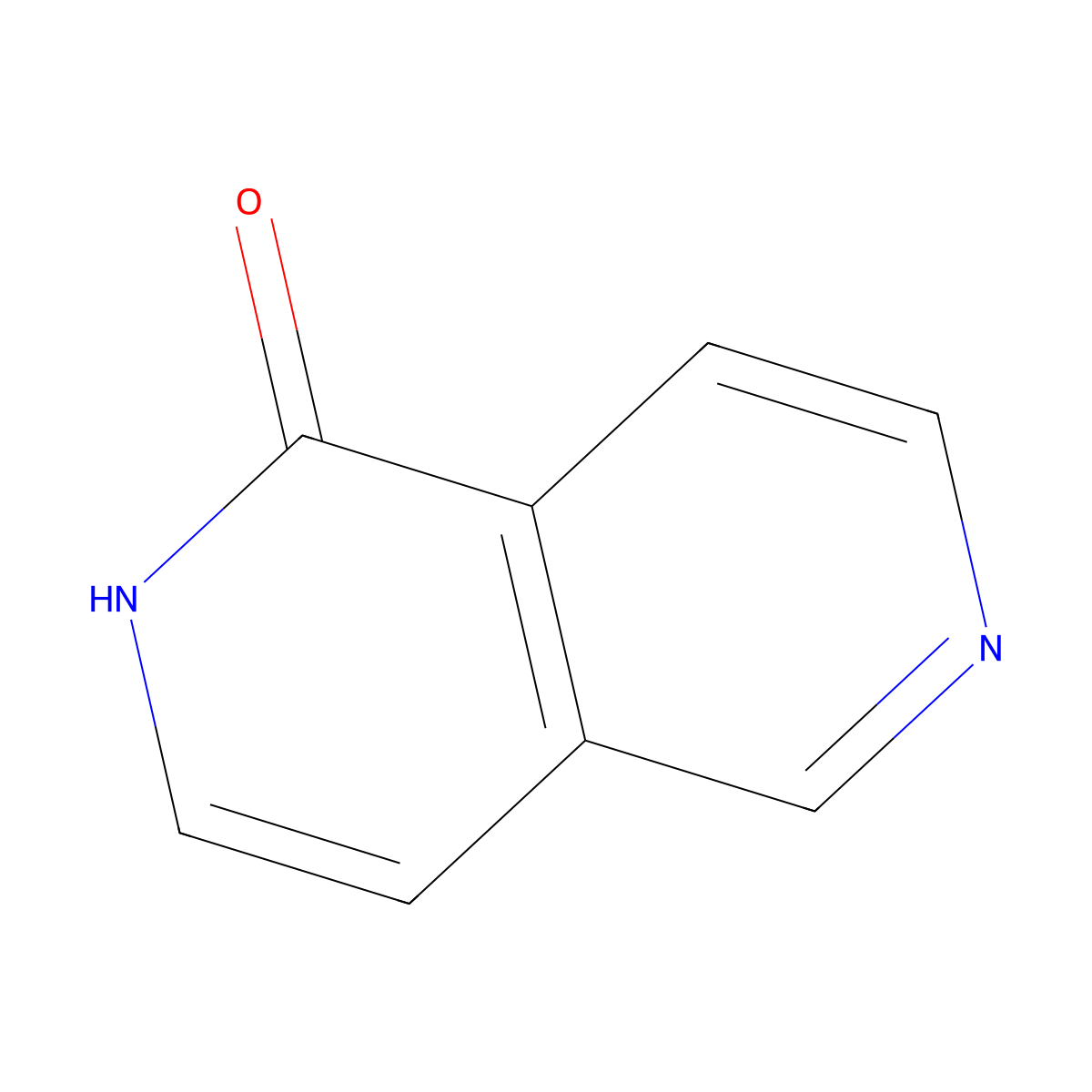 2,6-Naphthyridin-1-ol molecular structure, CAS 80935-77-9