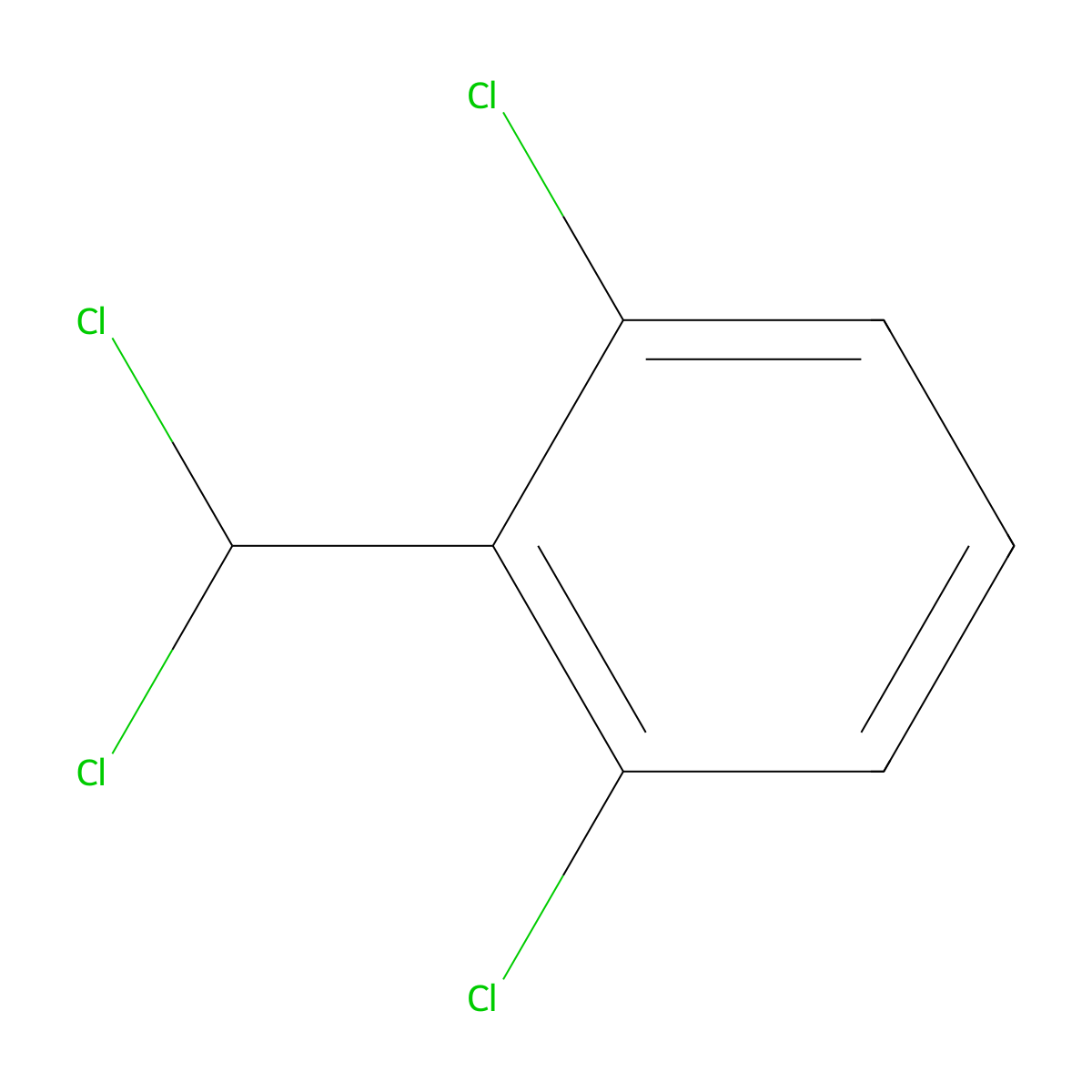 1,3-Dichloro-2-(dichloromethyl)benzene molecular structure, CAS 81-19-6