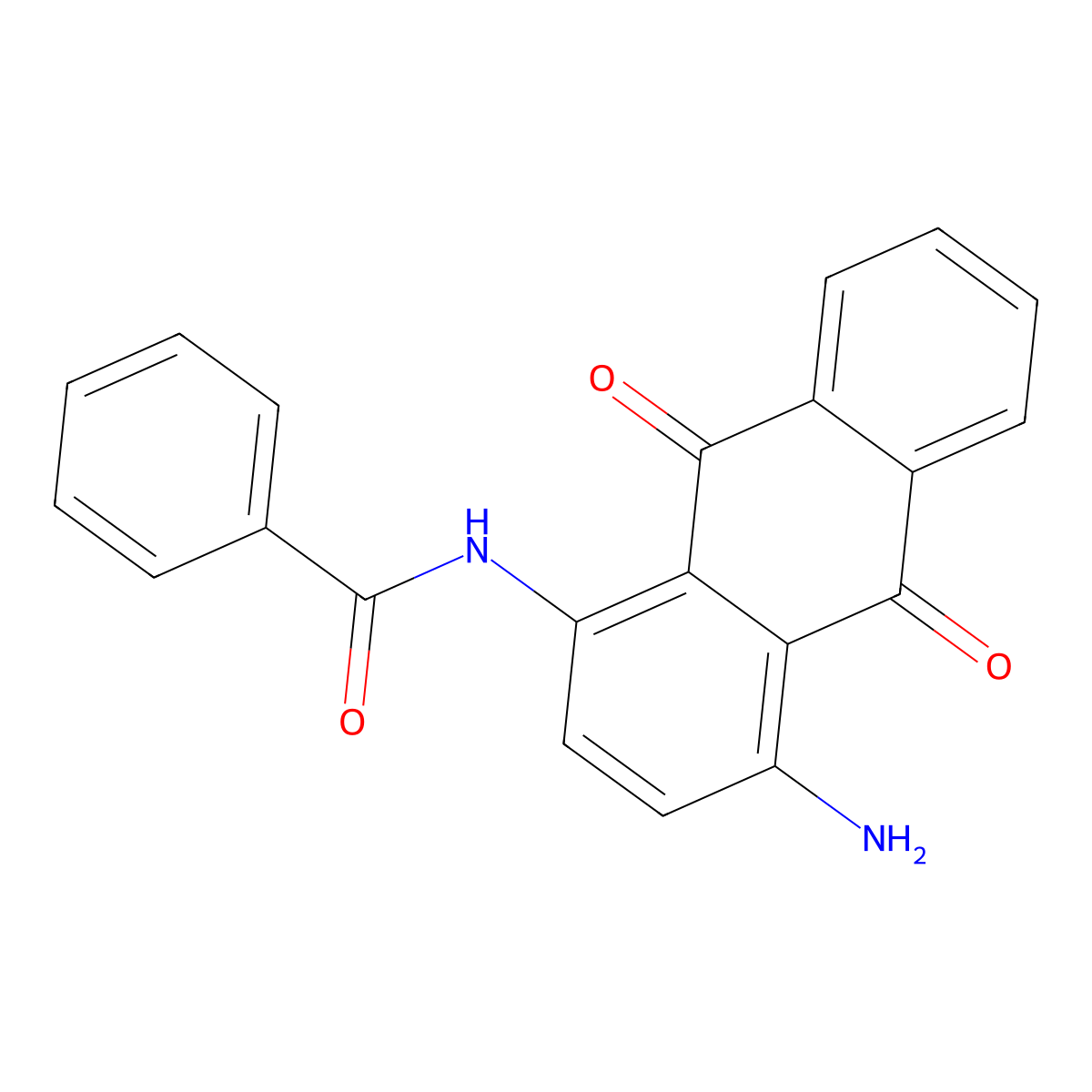 Corinth flour molecular structure, CAS 81-46-9