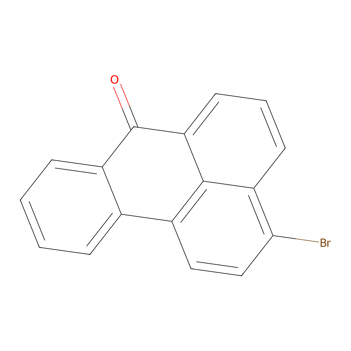 3-Bromobenzanthrone molecular structure, CAS 81-96-9