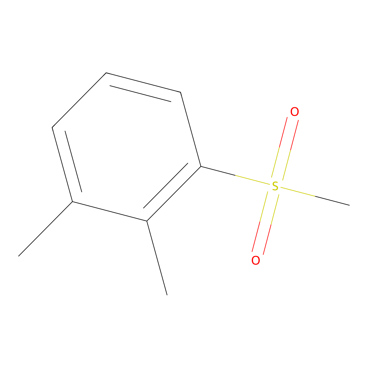 1-(Methanesulfonyl)-2,3-dimethylbenzene molecular structure, CAS 811412-96-1