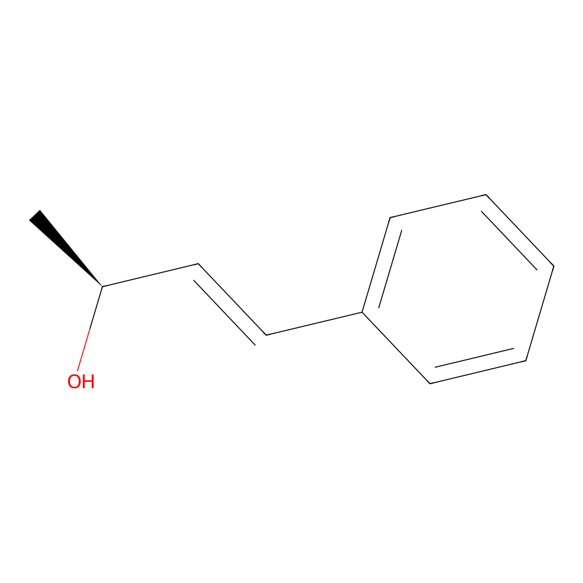 (S)-4-Phenylbut-3-en-2-ol molecular structure, CAS 81176-43-4