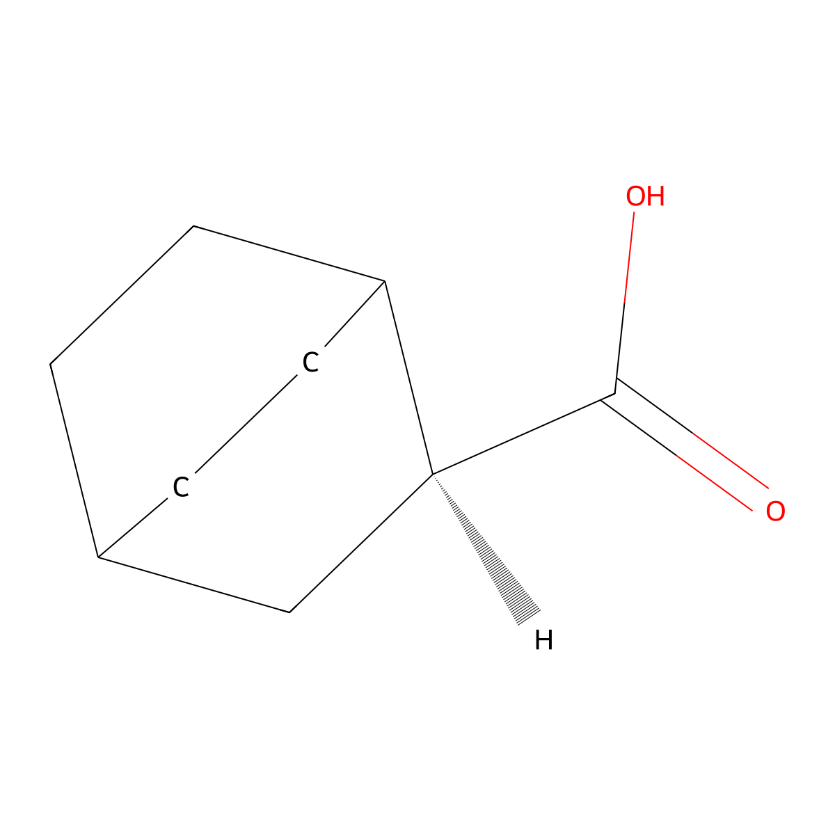 (2S)-bicyclo[2.2.2]octane-2-carboxylic acid molecular structure, CAS 811836-44-9