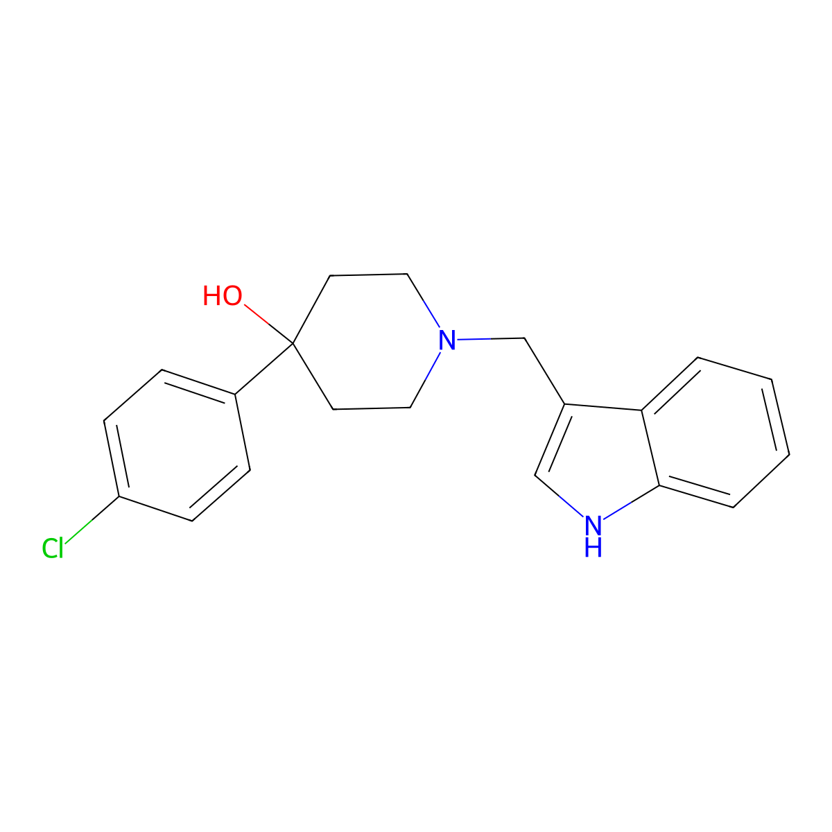 L-741,626 molecular structure, CAS 81226-60-0