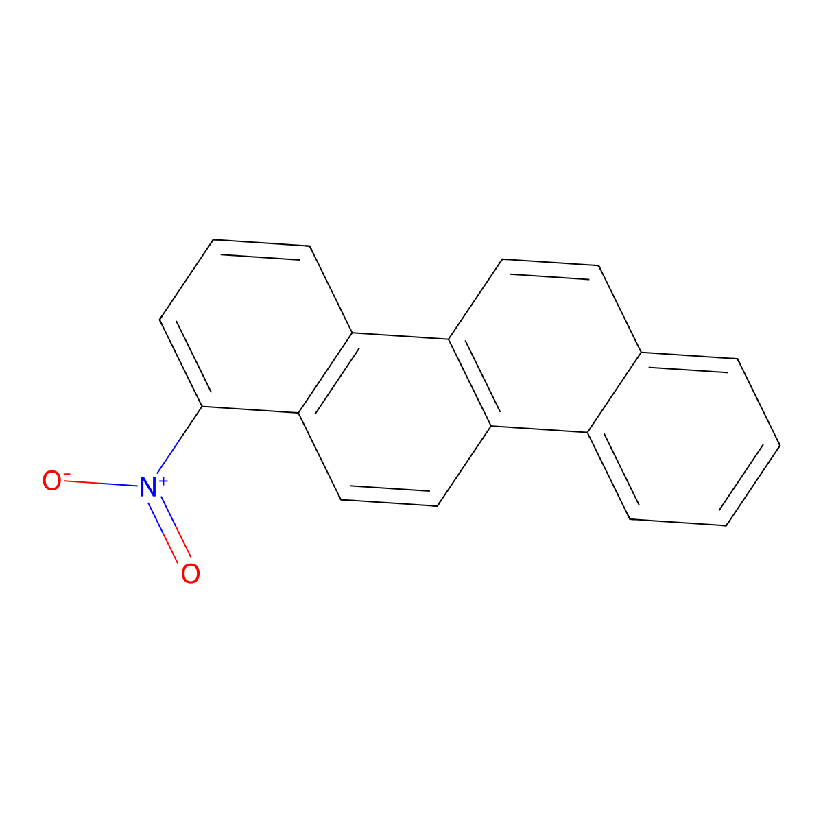 1-Nitrochrysene molecular structure, CAS 81316-77-0