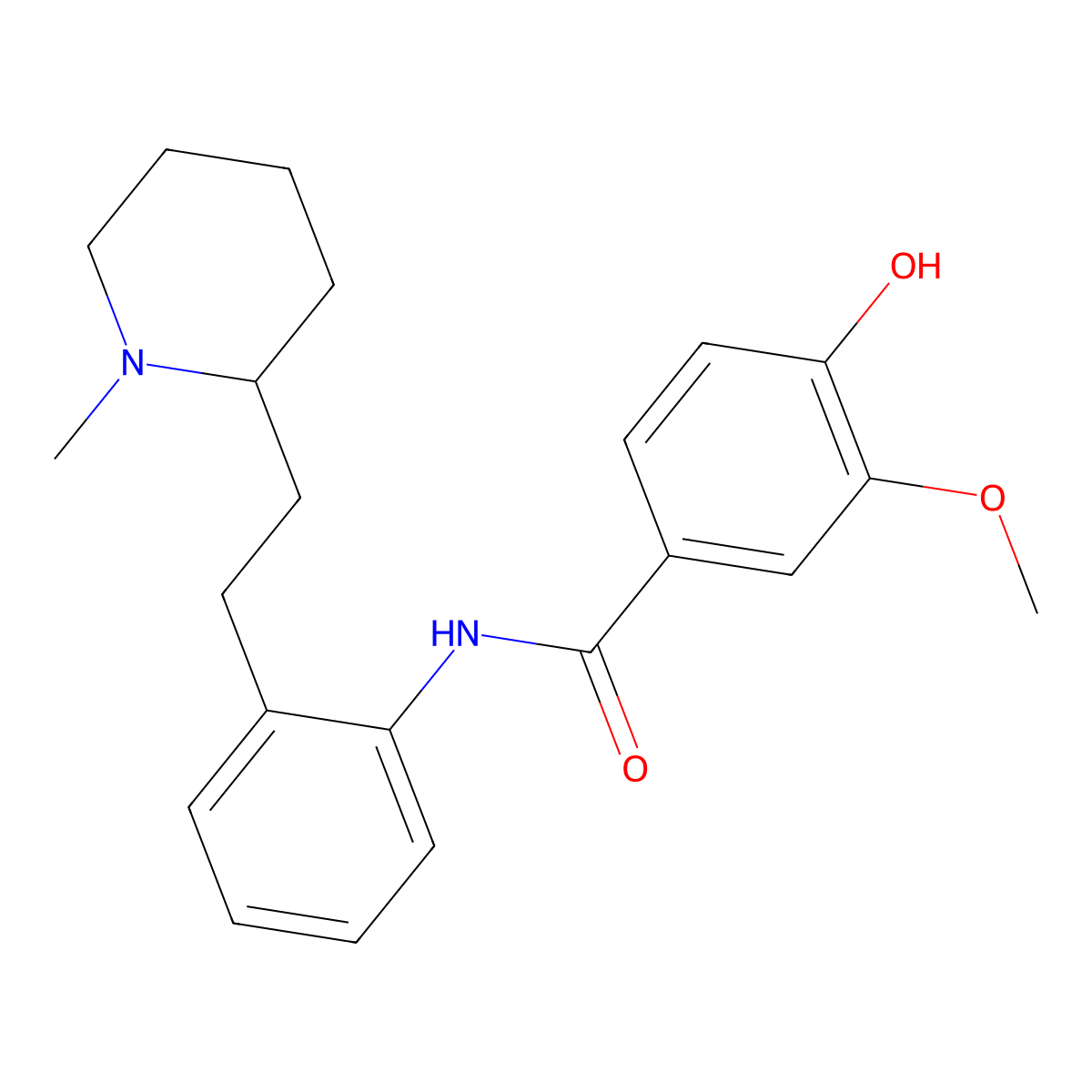 3-Methoxy-O-demethylencainide molecular structure, CAS 81329-71-7