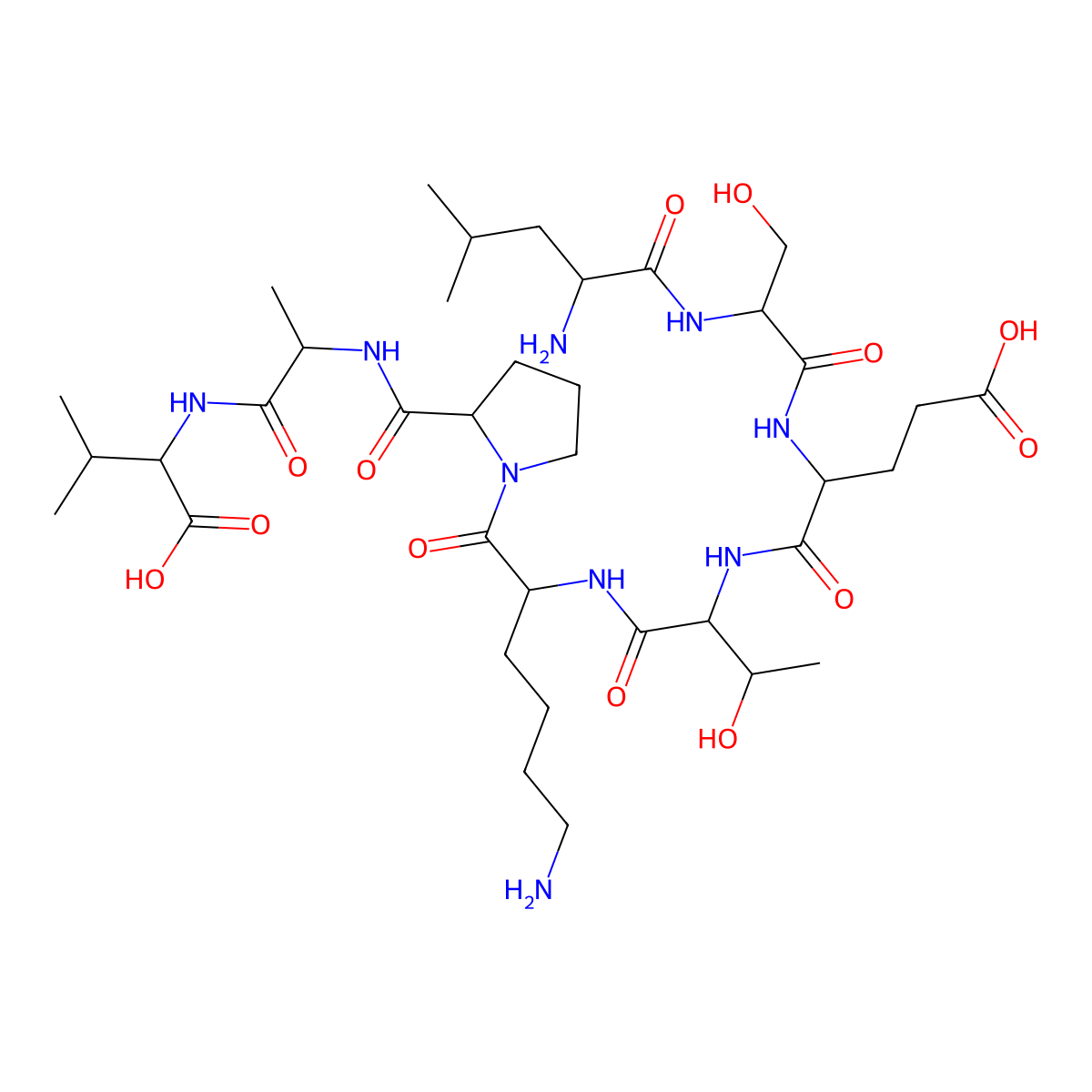 PKCepsilon Inhibitor Scramble Peptide molecular structure, CAS 813416-34-1