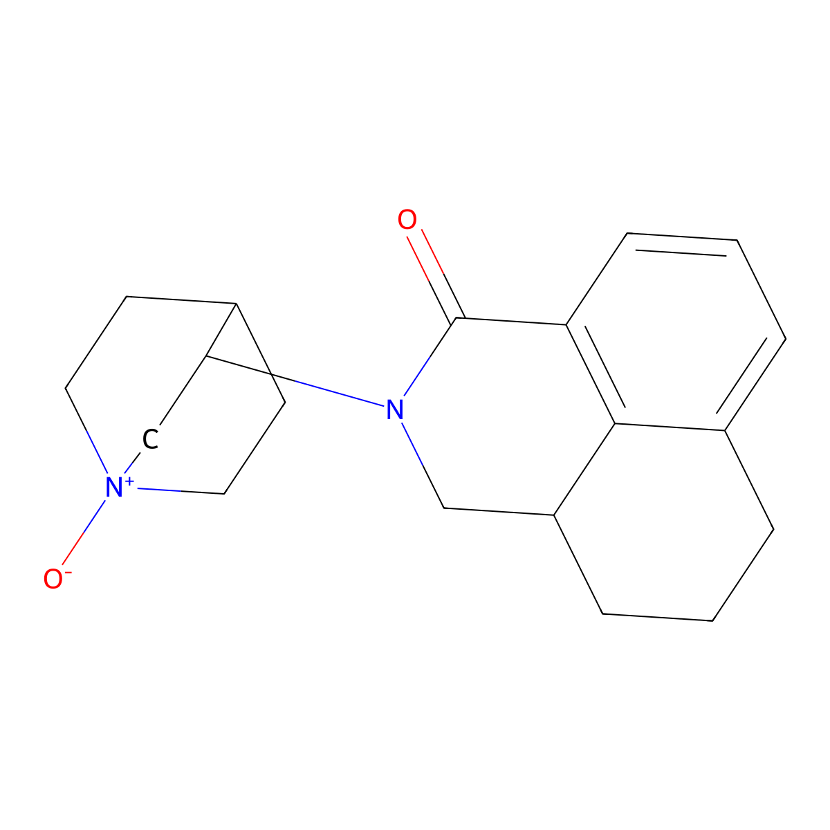 Palonosetron N-oxide molecular structure, CAS 813425-83-1