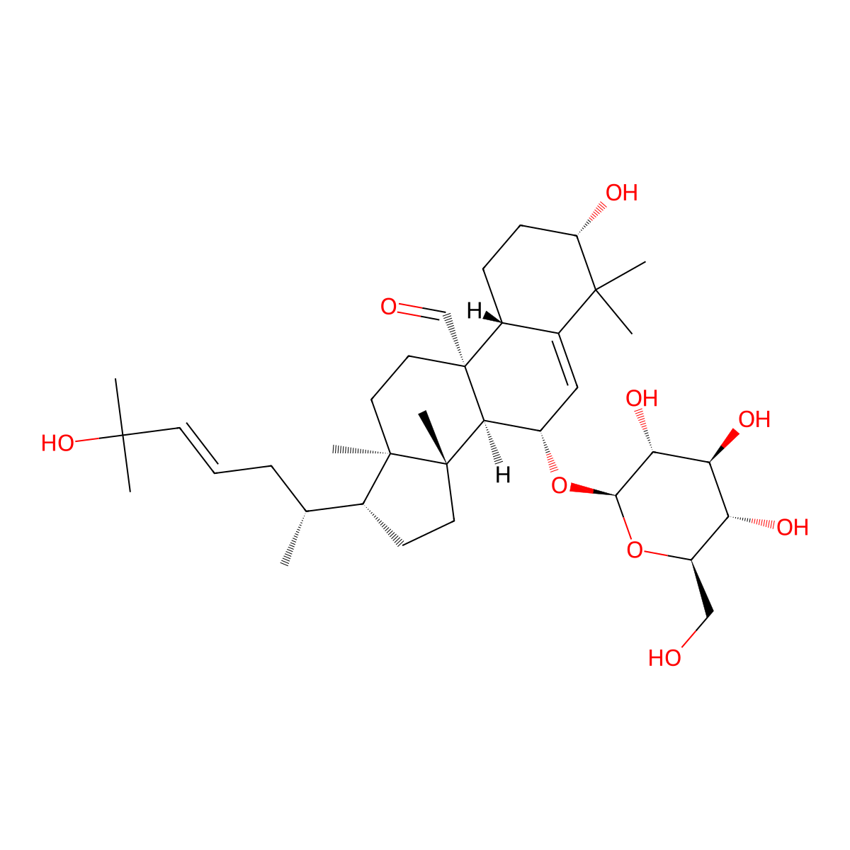 Momordicoside L molecular structure, CAS 81348-83-6