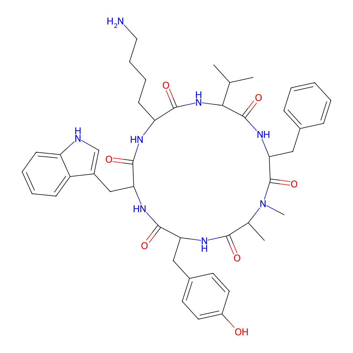 Seglitide molecular structure, CAS 81377-02-8
