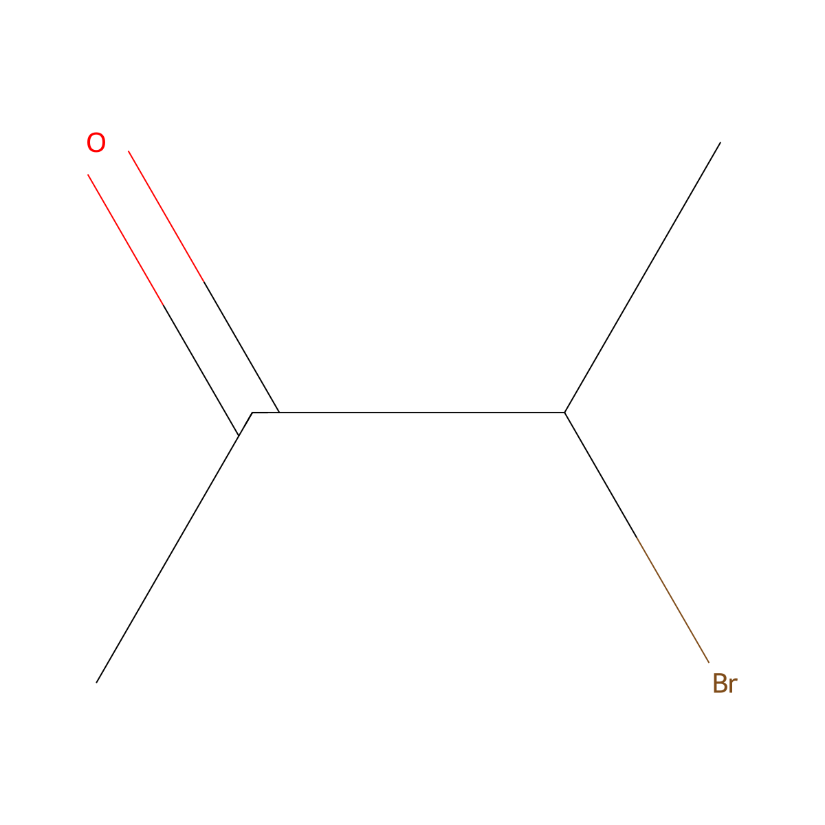 2-Butanone, 3-bromo- molecular structure, CAS 814-75-5
