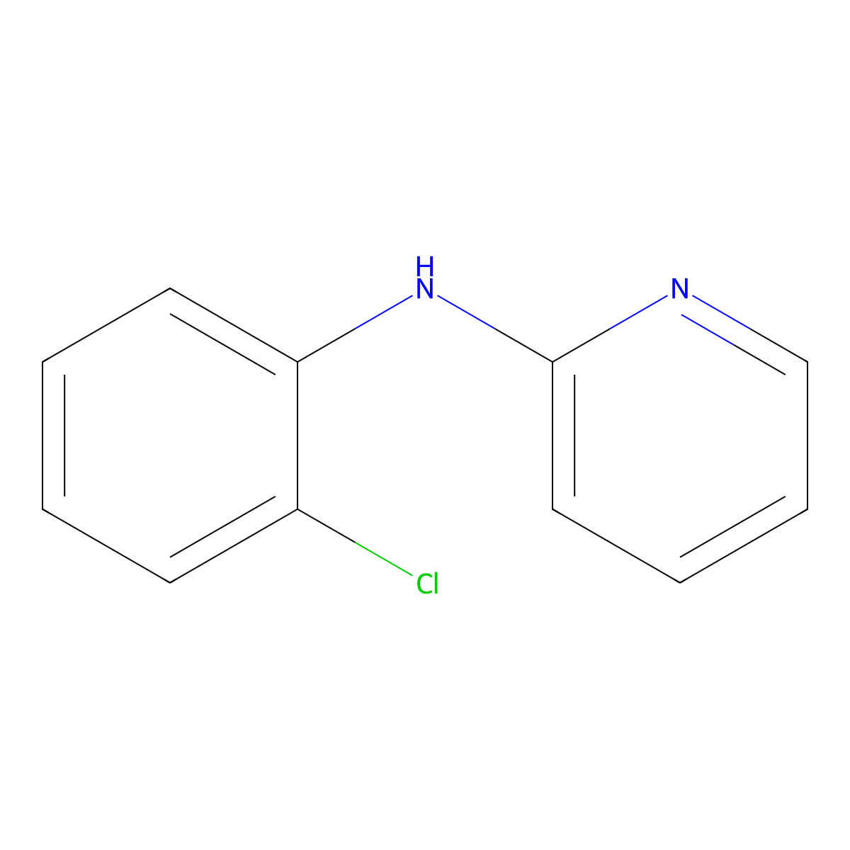 N-(2-Chlorophenyl)pyridin-2-amine molecular structure, CAS 81416-26-4