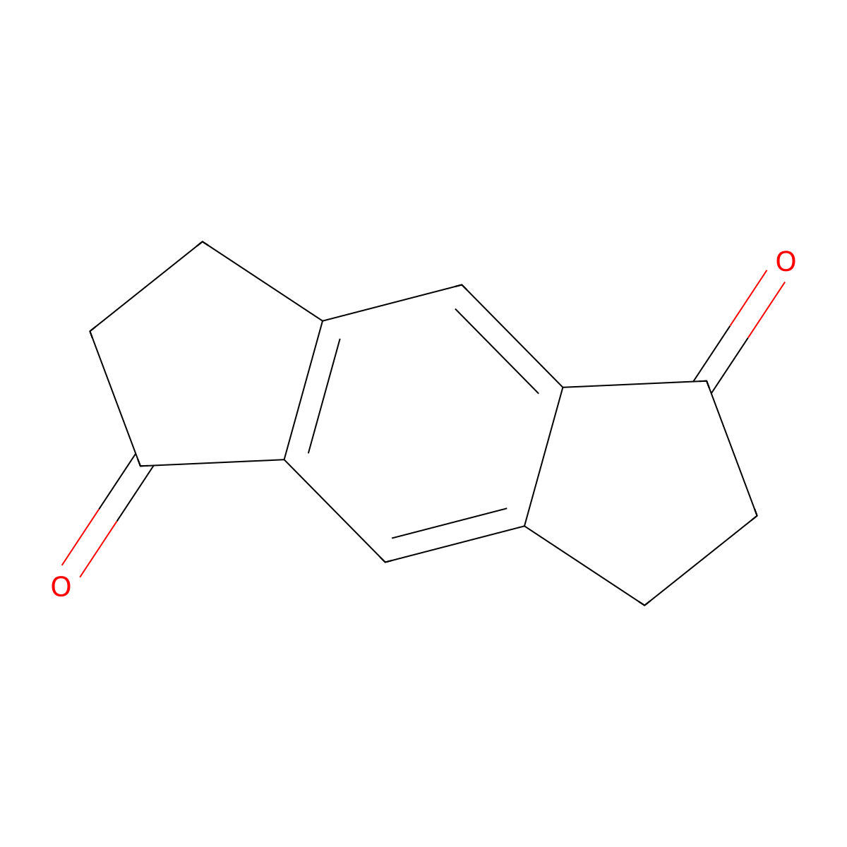 2,3,6,7-Tetrahydro-s-indacene-1,5-dione molecular structure, CAS 81423-50-9