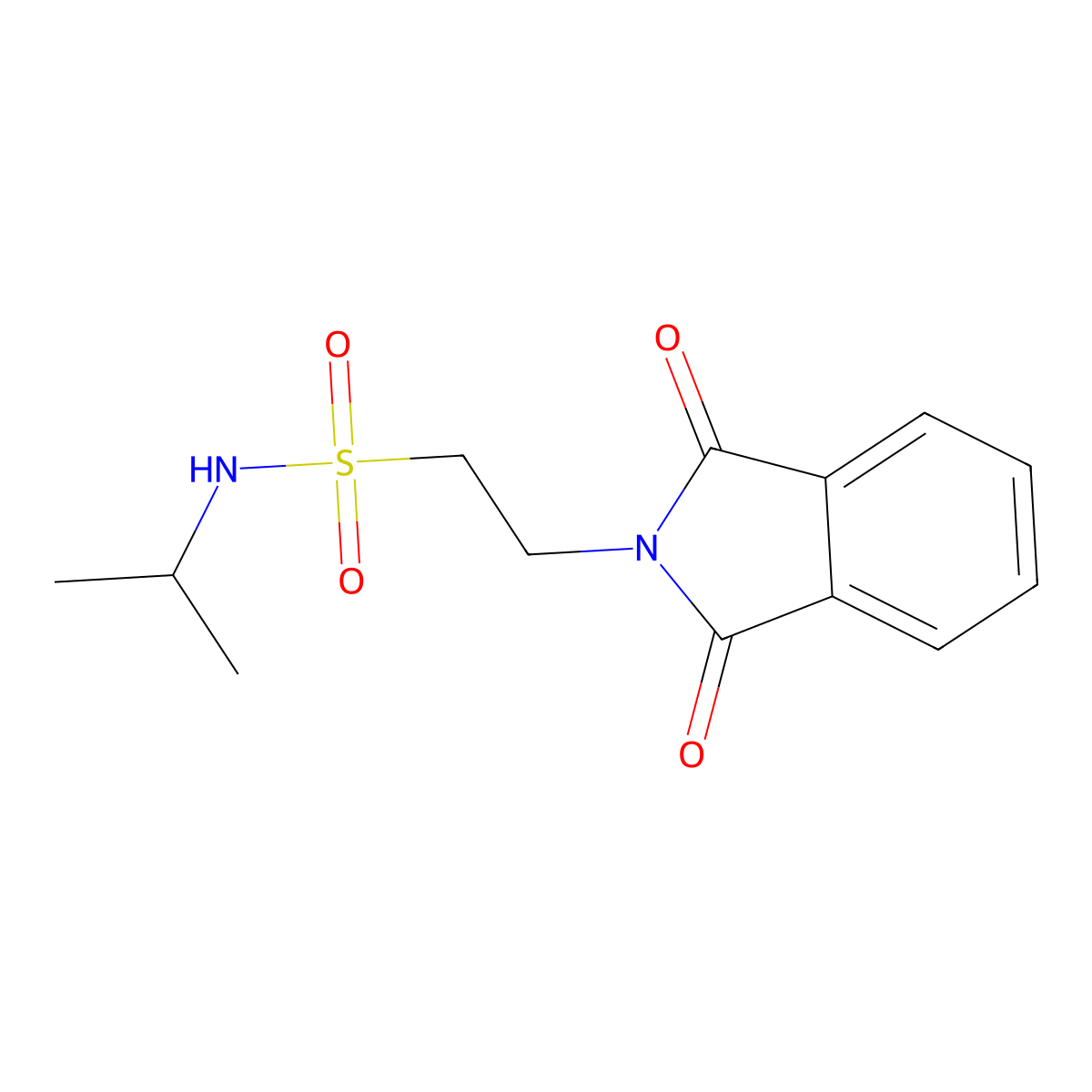 Taltrimide molecular structure, CAS 81428-04-8