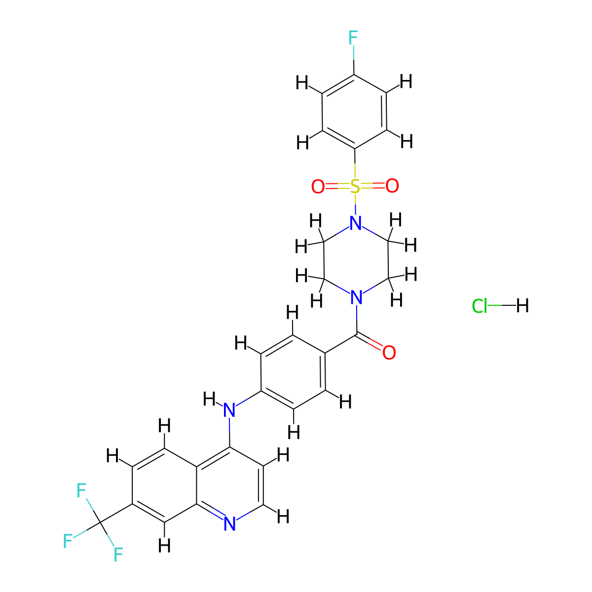 Losulazine Hydrochloride molecular structure, CAS 81435-67-8