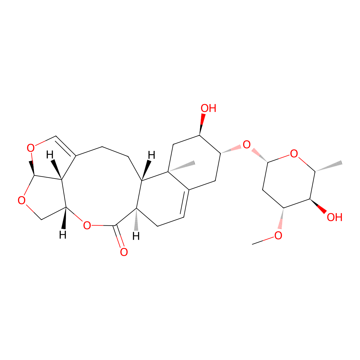Glaucoside A molecular structure, CAS 81474-91-1