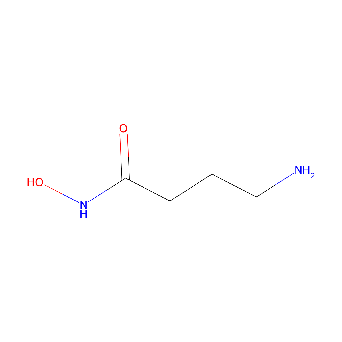 gamma-Aminobutyric acid hydroxamate molecular structure, CAS 81485-19-0
