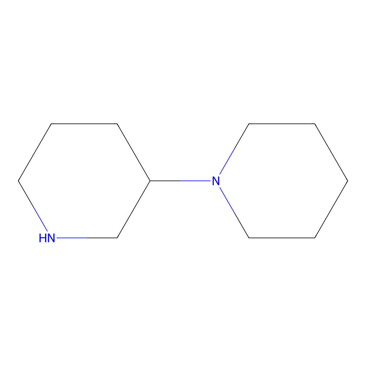 1,3'-Bipiperidine molecular structure, CAS 814916-95-5