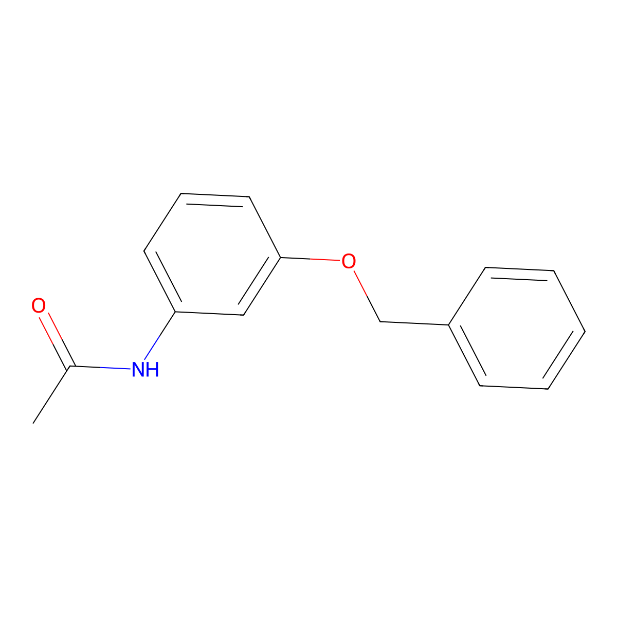 N-[3-(Benzyloxy)phenyl]acetamide molecular structure, CAS 81499-32-3