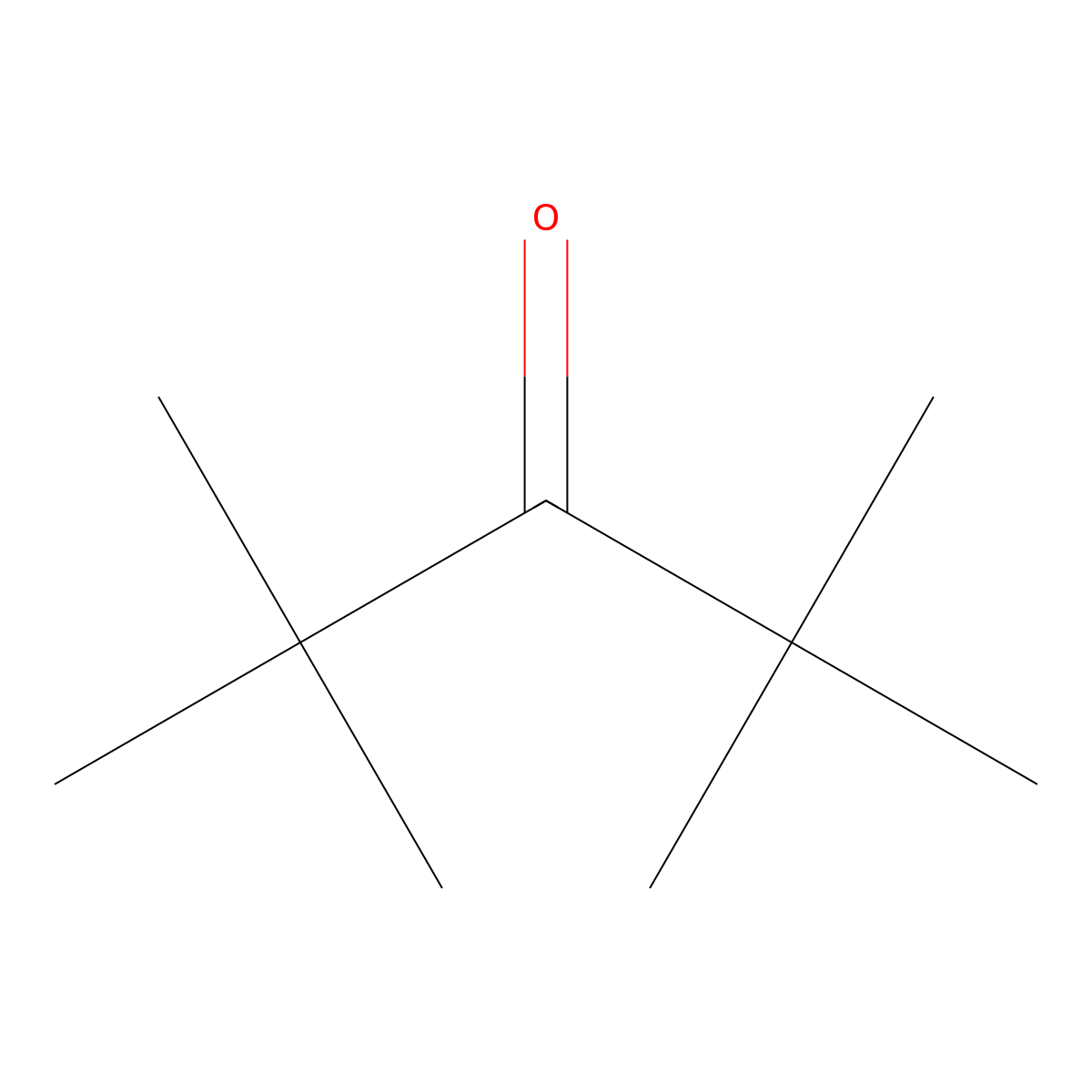 3-Pentanone, 2,2,4,4-tetramethyl- molecular structure, CAS 815-24-7