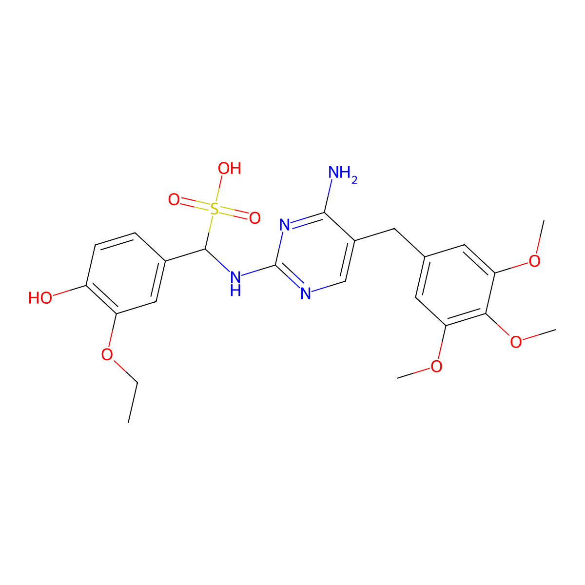 Vaneprim molecular structure, CAS 81523-49-1
