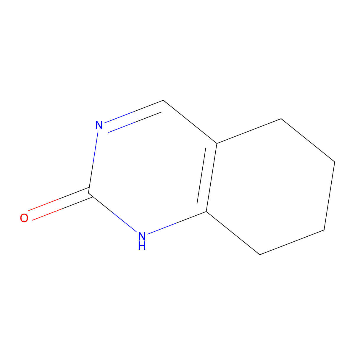 5,6,7,8-Tetrahydro-2(1H)-quinazolinone molecular structure, CAS 81532-77-6