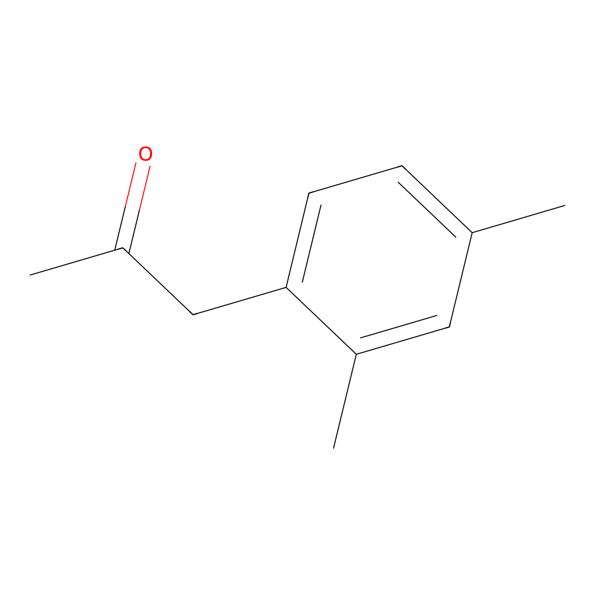 1-(2,4-Dimethylphenyl)propan-2-one molecular structure, CAS 81561-61-7