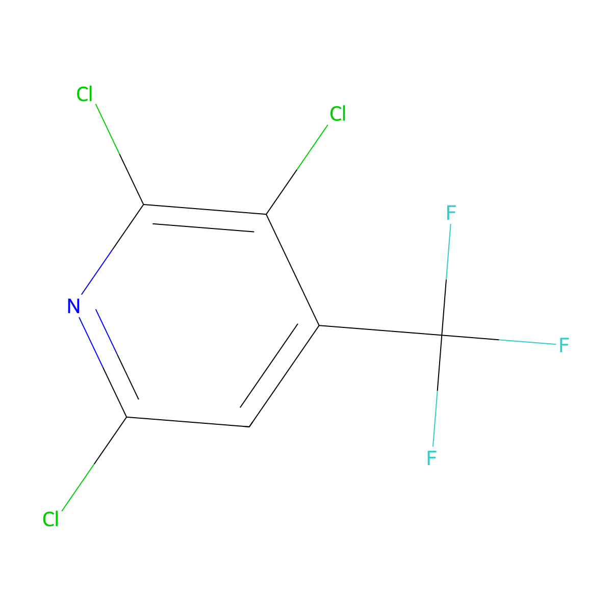 2,3,6-Trichloro-4-(trifluoromethyl)pyridine molecular structure, CAS 81565-20-0