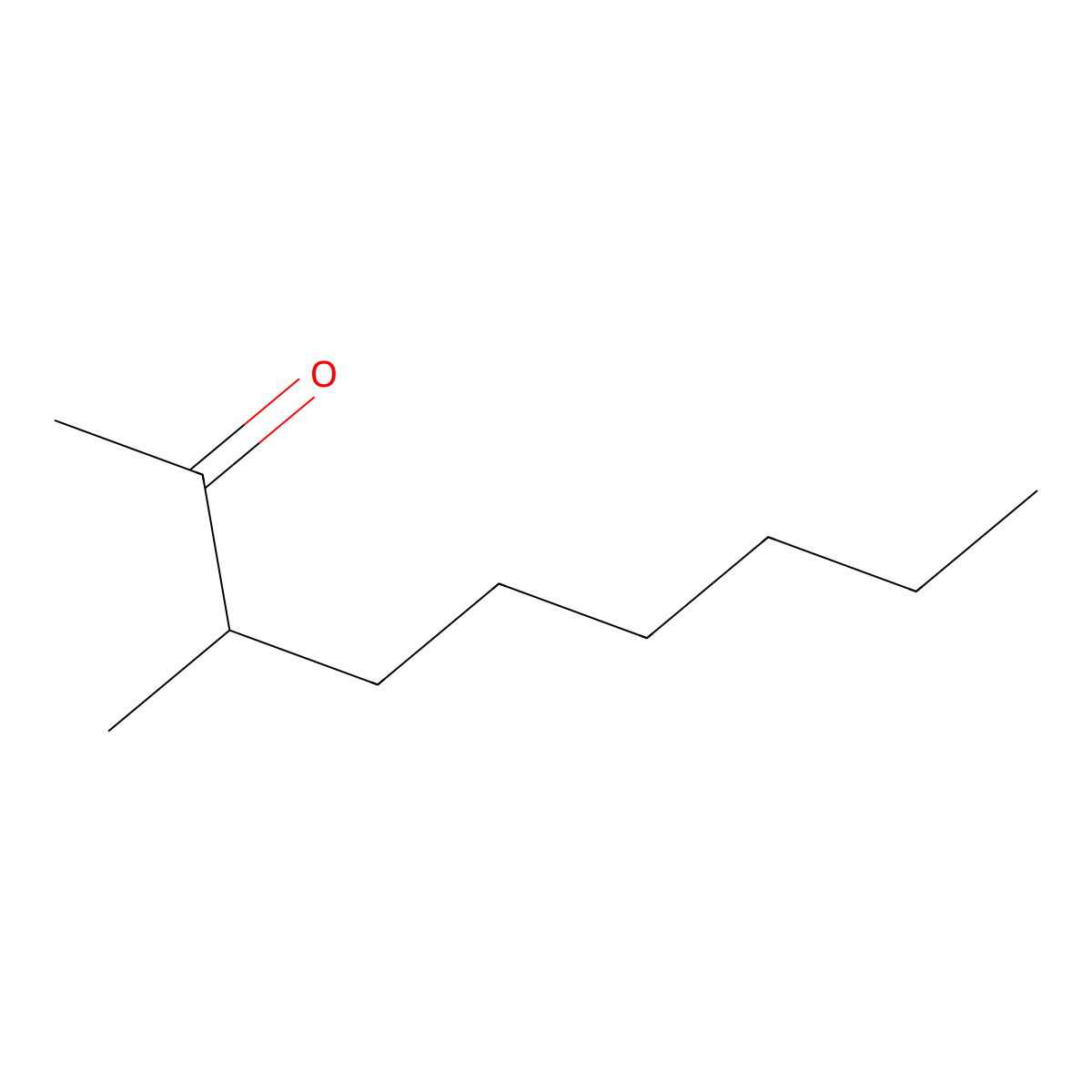 3-Methyl-2-nonanone molecular structure, CAS 816-78-4