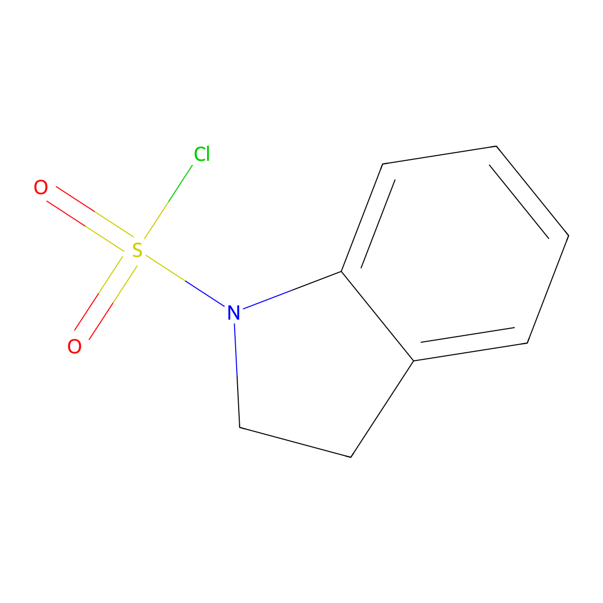 Indoline-1-sulfonyl chloride molecular structure, CAS 816449-15-7